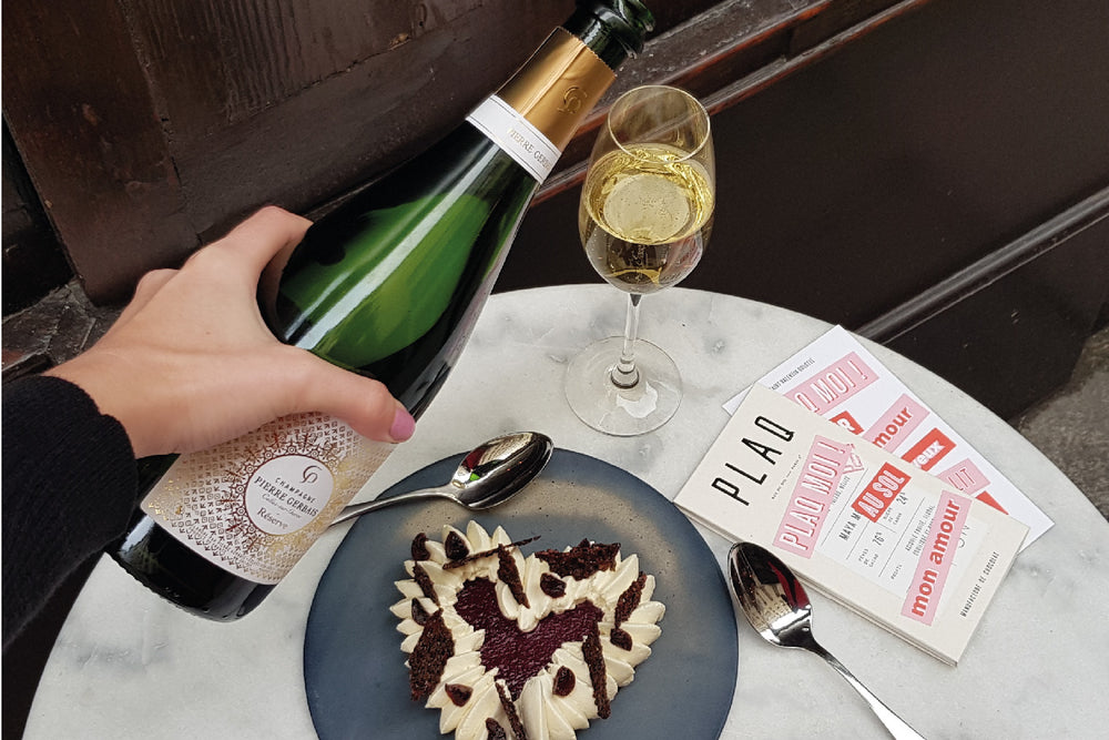 Menu pour 2 par Grégory Marchand - Champagne