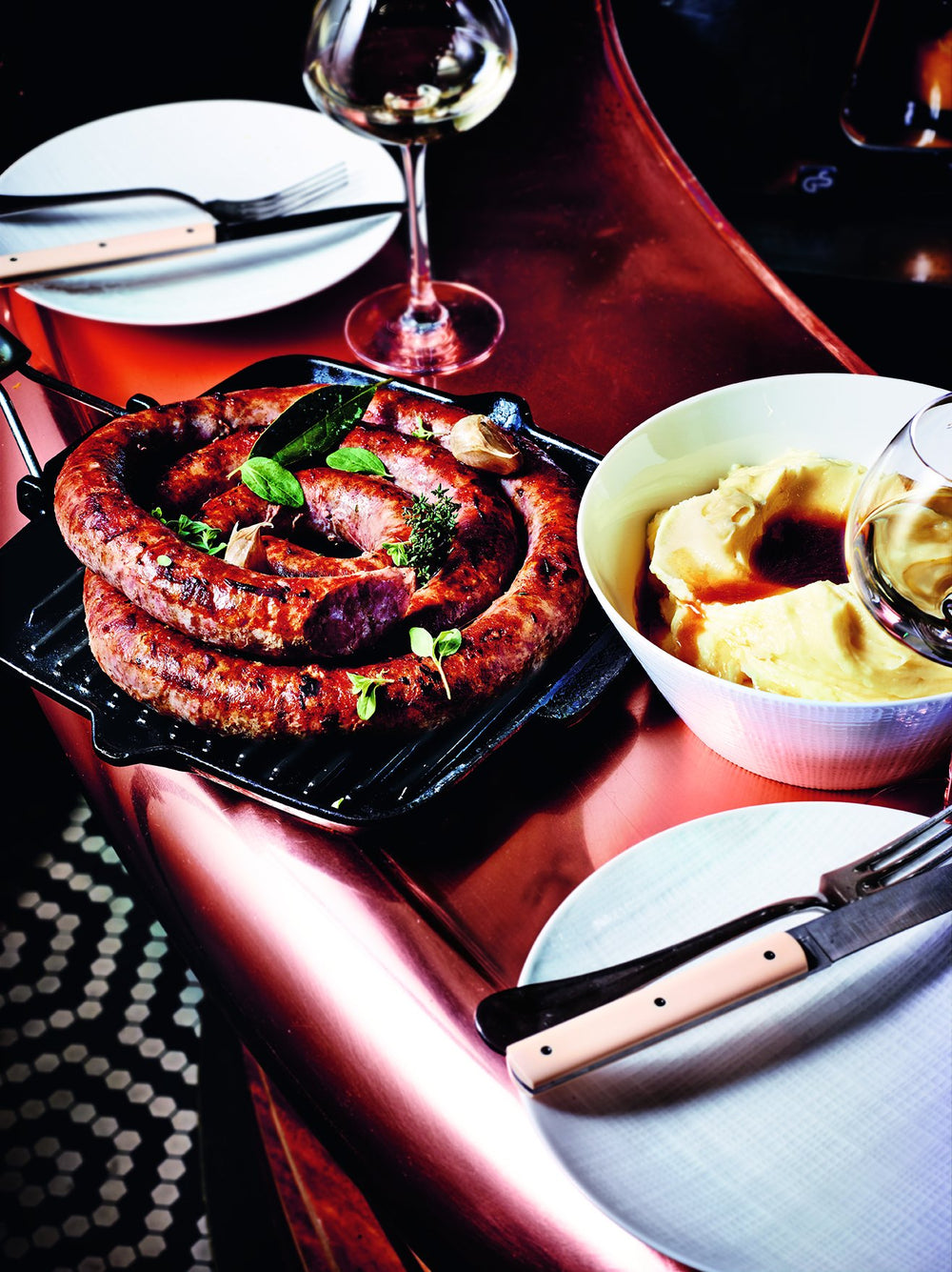 La meilleure saucisse Purée de Paris