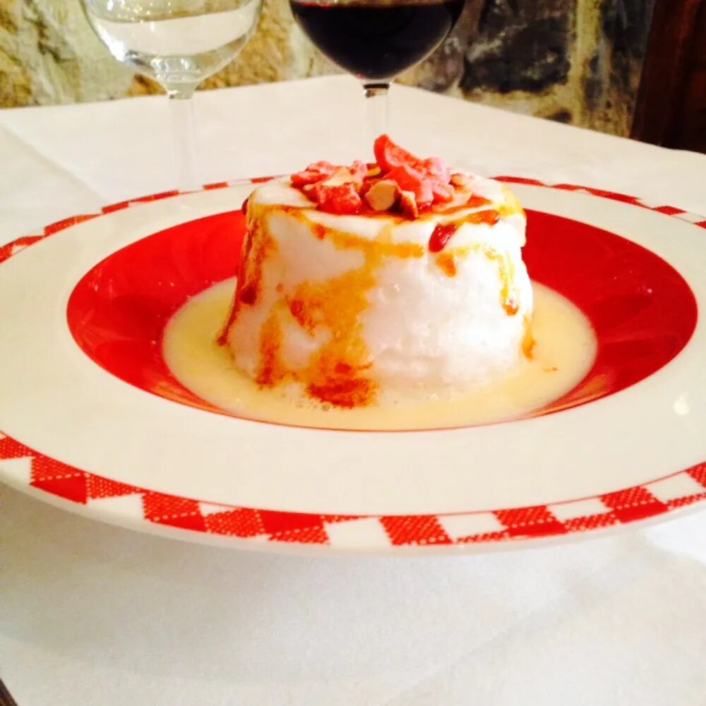 Ile Flottante aux pralines