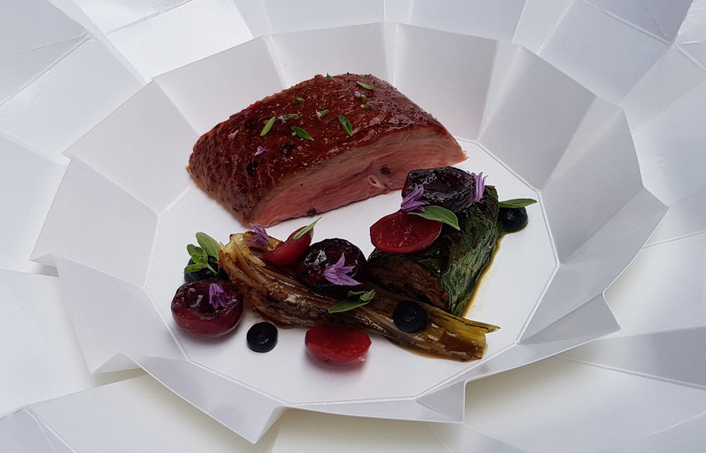 Menu en quatre temps