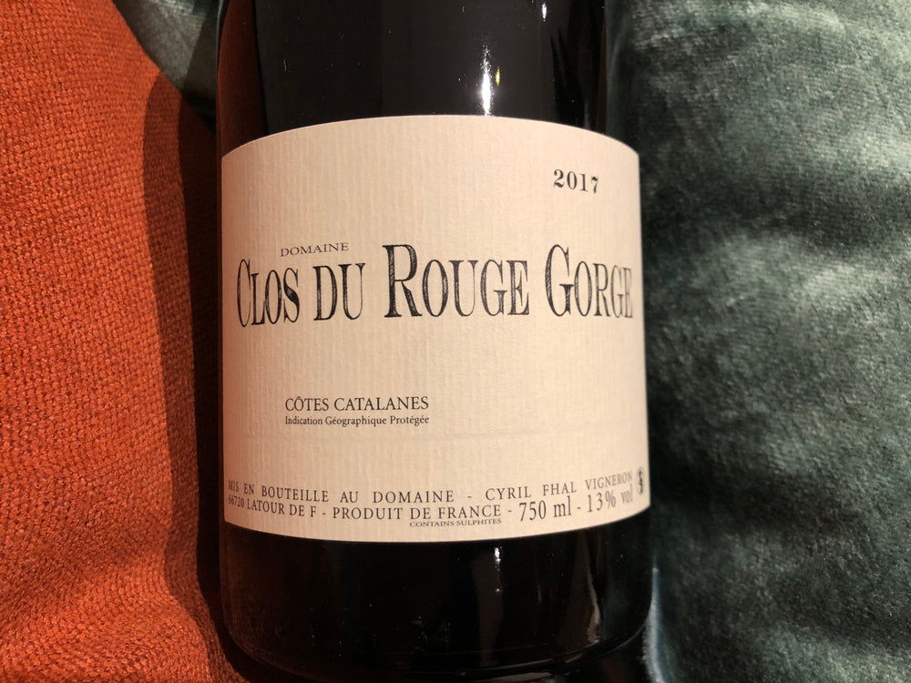 Clos du Rouge Gorge__ « Vieilles Vignes » IGP Côtes Catalanes 2017
