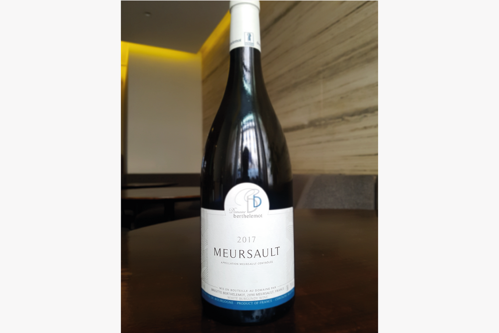 AOC Meursault__ Domaine Berthelemot 2017