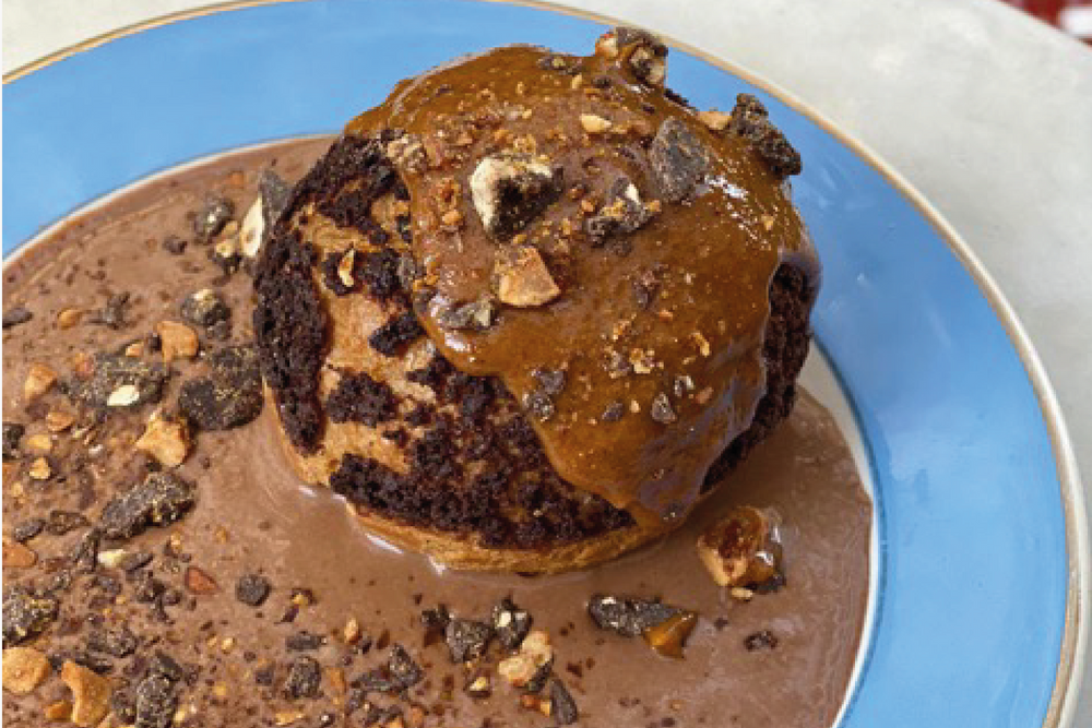 Cookie fondant trois chocolats de Chef Marin