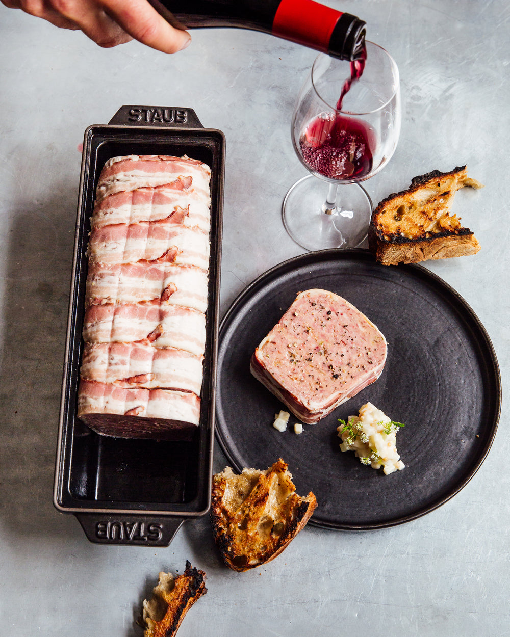 Terrine de campagne avec Piccalilli 750g